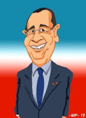 Caricature de François Hollande François Hollande