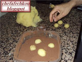 Délices à la noix de coco et cacao Délices à la noix de coco et cacao