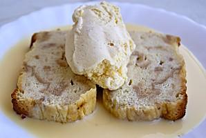 Brioche perdue four pain perdu_brioche_tranches dorées_crème anglaise_glace_four.jpg