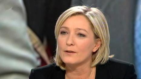 « Des paroles et des actes »: David Pujadas reçoit Marine Le Pen