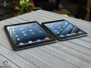 Des modélisations 3D de l’iPad de 5ème génération