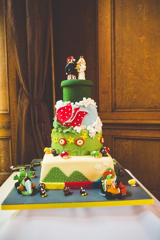 Gâteau de mariage Mario