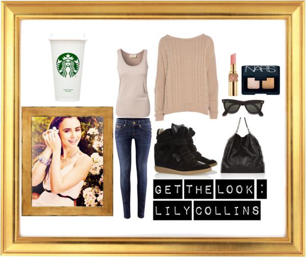 Get the look : Lily Collins