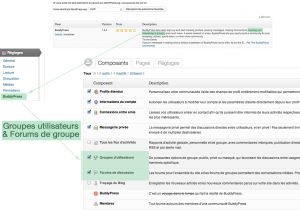 Aménagements dans notre configuration