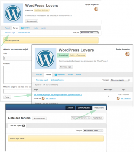 BuddyPress en mode pas-à-pas – Episode 3 Les forums de Groupe