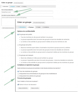 BuddyPress en mode pas-à-pas – Episode 3 Créer un groupe