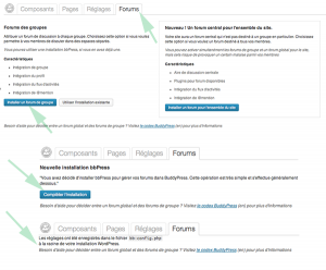 Installation de bbPress
