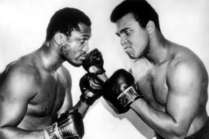 Joe Frazier und Muhammad Ali