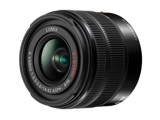 Panasonic_FS1442A_front_slant Lumix G Vario 14-42mm F3.5-5.6 ASPH Mega OIS II
