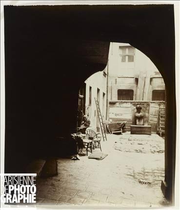 Paris sur les pas d’Eugène Atget & balade de Rambuteau au Panthéon (Paris 4,5,6) 28 rue mazarine Atget