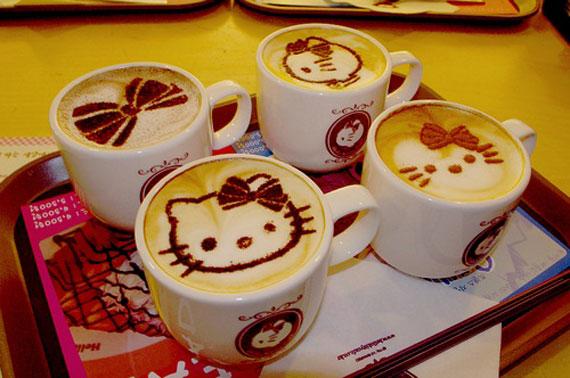 [Culture Japonaise] Le Cafe latte Art !