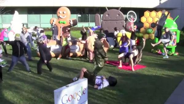 Google aussi en mode Harlem Shake google-harlem