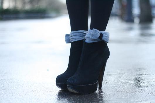 Ânkh bottines daim topshop