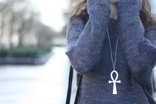 Ânkh collier croix egyptienne