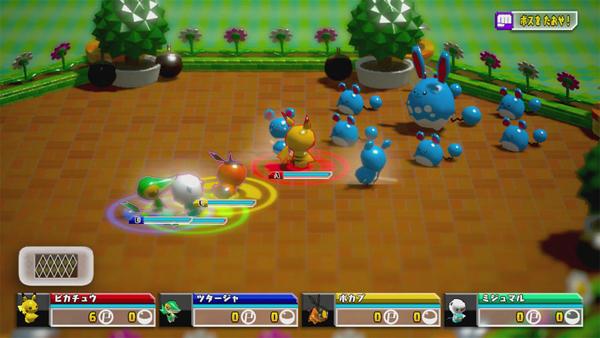 Le jeu Pokemon Scramble U, en images Pokémon Scramble U
