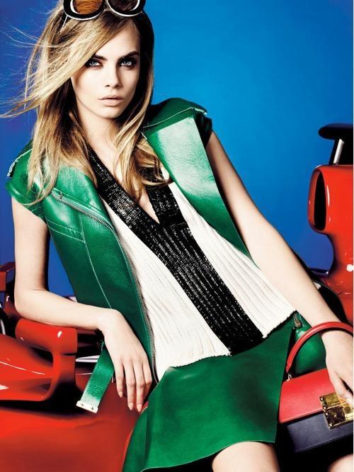 Cara Delevingne pour Vogue British par Testino : on adore !