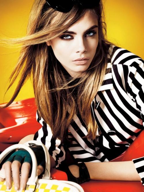 Cara Delevingne pour Vogue British par Testino : on adore !