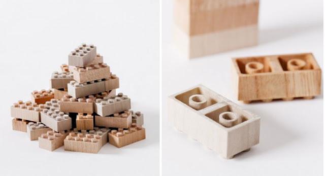 Mokurokku - Lego en bois