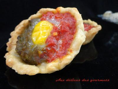 TARTELETTES AUX DEUX POIVRONS TARTELETTES AUX DEUX POIVRONS