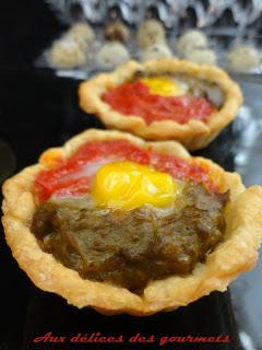 TARTELETTES AUX DEUX POIVRONS TARTELETTES AUX DEUX POIVRONS