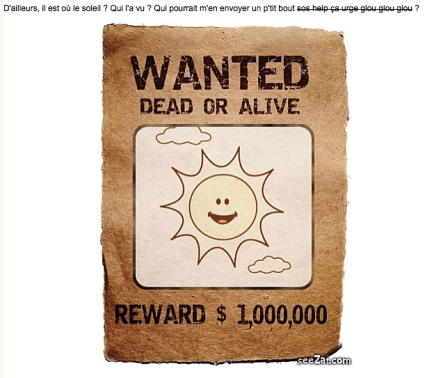 Wanted-Soleil