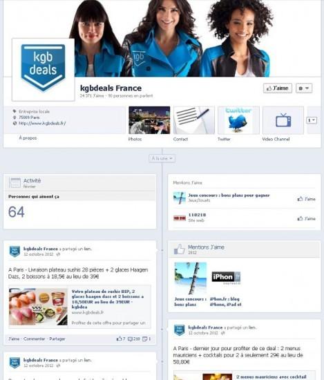 kgbdeals fanpage france opt2 469x550 #fail #réseauxsociaux #kgbdeals un e commercant sans relation client en ligne