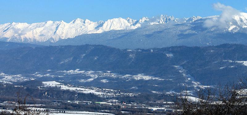 Panorama depuis le Palud Panorama depuis le Palud