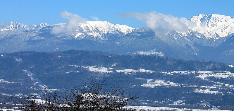 Panorama depuis le Palud Panorama depuis le Palud