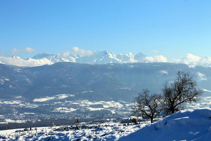 Panorama depuis le Palud Panorama depuis le Palud