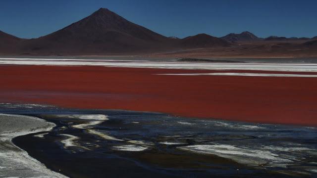 La laguna colorada La laguna colorada