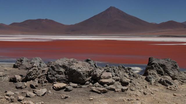 La laguna colorada La laguna colorada