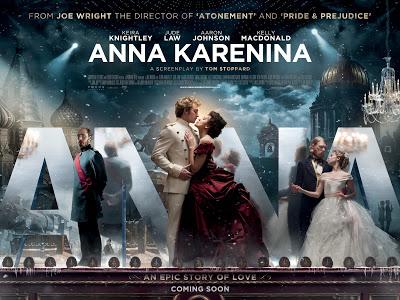 Le nouveau Joe Wright : un évènement ? Anna Karenina, Anna Karénine, Léon Tolstoï, Leo Tolstoy, Keira Knightley, Jude Law, Aaron Johnson, Kelly Macdonald, Matthew Macfadyen, Emily Watson, Olivia Williams, Ruth Wilson, Joe Wright, teaser, poster, trailer