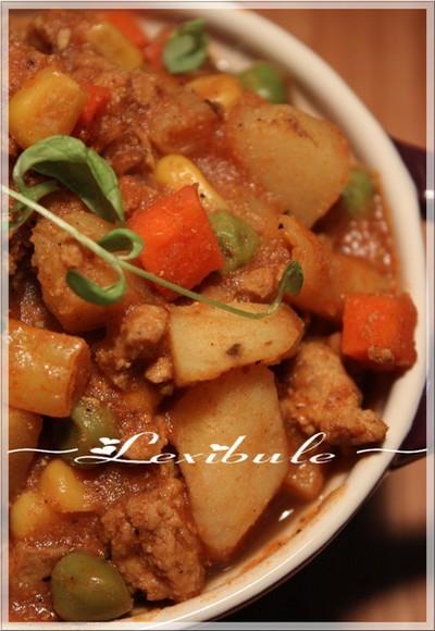 ~Curry de porc et de pommes de terre~ ~Curry de porc et de pommes de terre~