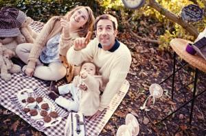 « Le goûter de Marianne et ses ours » : séance photos enfant mise en scène