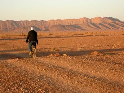 Dans le désert marocain