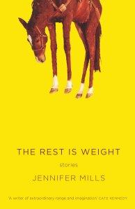 Juger un livre à sa couverture… The rest is weight - Jennifer Mills