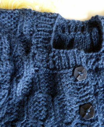 Cardigan léger à nids d’abeilles (taille 4 ans) colin et cardigan 006