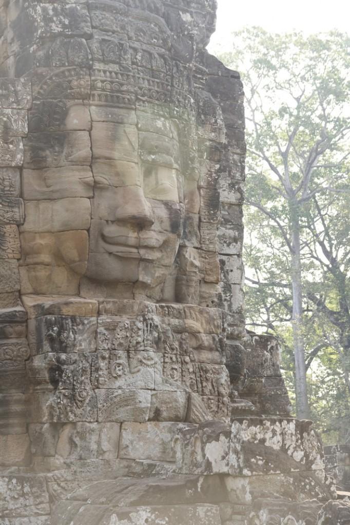 Visage BayonR La folie Angkor