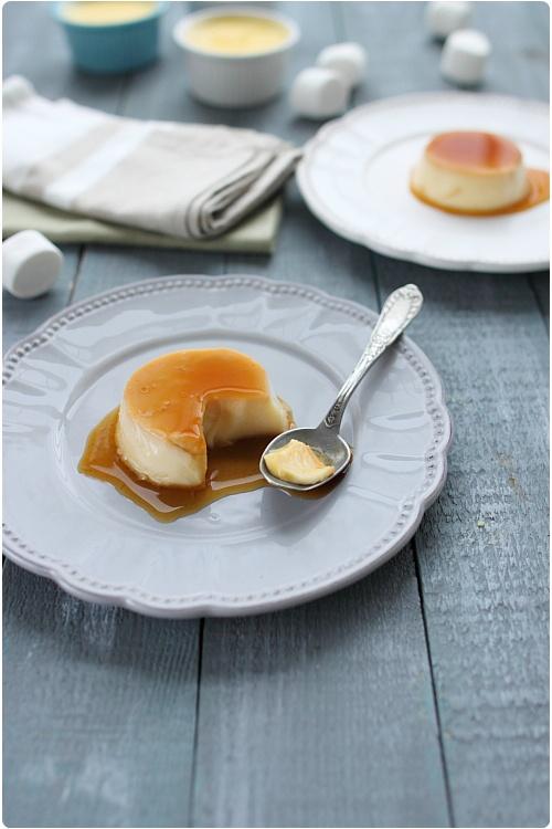 Crème caramel renversée Crème caramel renversée