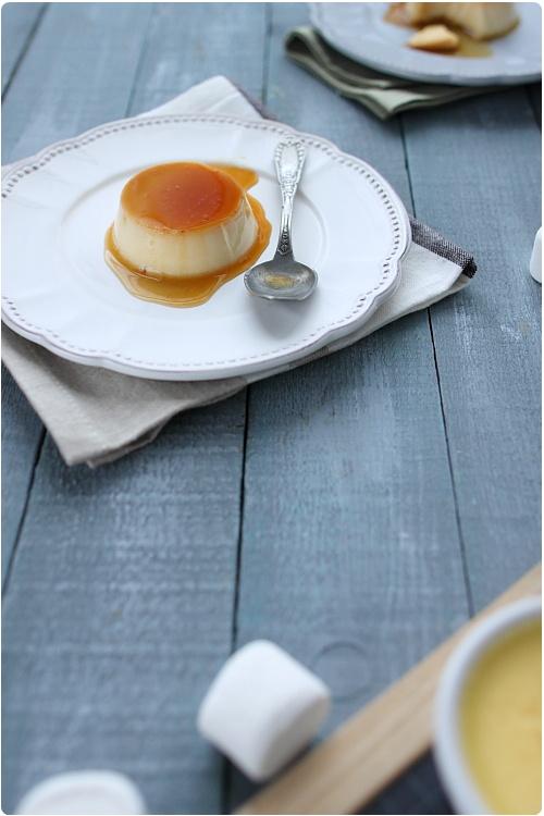 Crème caramel renversée Crème caramel renversée