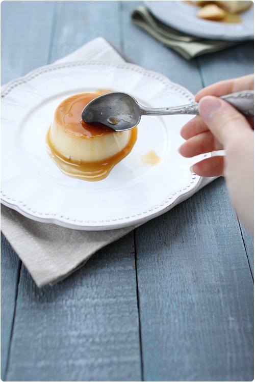 Crème caramel renversée Crème caramel renversée