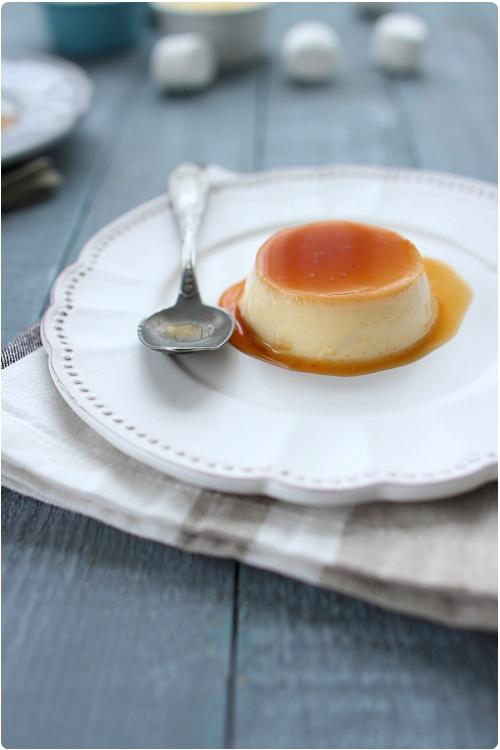Crème caramel renversée Crème caramel renversée
