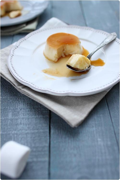 Crème caramel renversée Crème caramel renversée