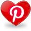 pinterest icon cocoflower