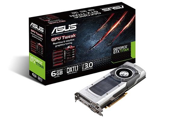 Une Nividia Titan chez Asus Titan