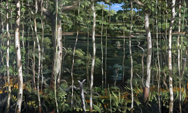 José Garcia Cordero, un grand artiste classique contemporain José Garcia Cordero La laguna verde 2012