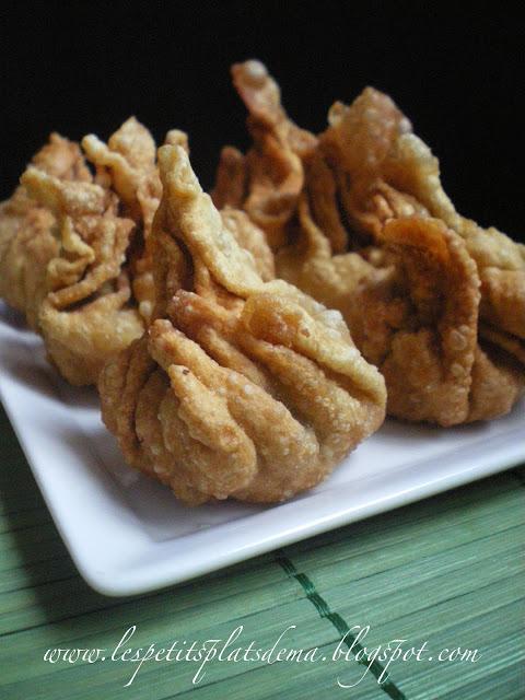 Raviolis chinois frits
