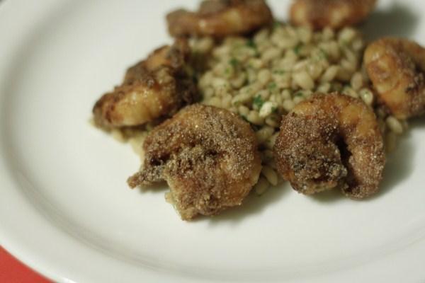 Crevettes croquantes aux épices – Crunchy, spicy shrimp Crevettes croquantes aux épices – Crunchy, spicy shrimp