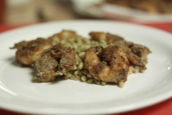 Crevettes croquantes aux épices – Crunchy, spicy shrimp Crevettes croquantes aux épices – Crunchy, spicy shrimp