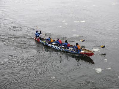 Défi canot à glace Vieux-Port Montréal